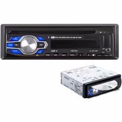 WEPARTICULAR 1 Din 12V Voiture Lecteur DVD CD MP3 stéréo Mains Libres Autoradio BT Audio Radio 5014 Voiture
