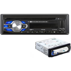 WEPARTICULAR 1 Din 12V Voiture Lecteur DVD CD MP3 stéréo Mains Libres Autoradio BT Audio Radio 5014 Voiture