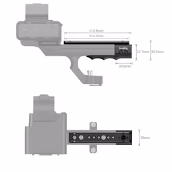 SmallRig MD3490 accessoire pour appareils photo montage Adaptateur de rallonge de poignée - Vue supplémentaire 3