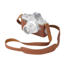 SmallRig Leather Half Case with Shoulder Strap for Nikon Z fc 3481 Sac à bandoulière Orange