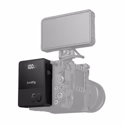 SmallRig VB50, Universel, camera/ camcorder / monitor / wireless video transmitter / video light, etc., Noir, Polycarbonate ( ...