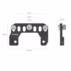 SmallRig MD4019 support pour caméra Aluminium, Acier inoxydable