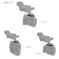 SmallRig MD4019 support pour caméra Aluminium, Acier inoxydable