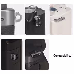 SmallRig 3926 sangle Caméra Numérique Cuir, Microfibre Noir, Marron - Vue supplémentaire 4