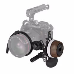 SmallRig Follow Focus F60, Moteur de mise au point, Noir, Bois, Aluminium, Polycarbonate (PC), Polyoxyméthyléne (POM), Bois,  ...