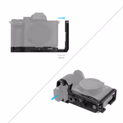 SmallRig 3660B support pour caméra Aluminium, Cuir véritable, Silicone, Acier inoxydable - Vue supplémentaire 2
