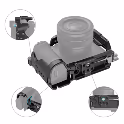 SmallRig 4422 étui pour caméra 1/4, 3/8" Noir - Vue supplémentaire 3