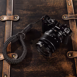 SmallRig 4881 sangle Caméra Numérique Cuir véritable, Nylon Noir