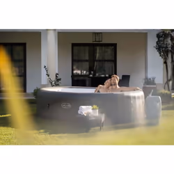 Bestway Mauritius AirJet Piscine gonflable Oval 1370 L Graphite - Vue supplémentaire 4
