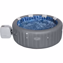 Description générale Découvrez le spa gonflable rond BESTWAY Lay-Z-Spa Santorini Hydrojet Pro, un jacuzzi spacieux conçu pour ...