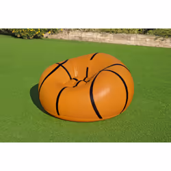 Bestway Fauteuil gonflable ballon de basket Beanless pour enfants