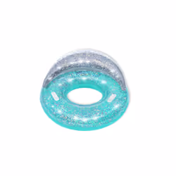 Bestway Bouée paillettes Glitter Dream, Vert, Gris, Bouée, Motif, Garçon/Fille, 1050 mm, 1050 mm