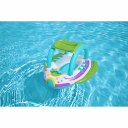 Bestway Bateau gonflable pour bébé Space Splash avec pare-soleil - Vue supplémentaire 12