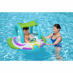 Bestway Bateau gonflable pour bébé Space Splash avec pare-soleil - Vue supplémentaire 18