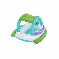 Bestway Bateau gonflable pour bébé Space Splash avec pare-soleil - Vue supplémentaire 4