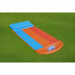 Bestway H2OGO! Tapis glissant 3 pistes Tsunami Splash Ramp 4,88 m - Vue supplémentaire 11