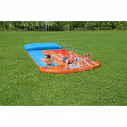 Bestway H2OGO! Tapis glissant 3 pistes Tsunami Splash Ramp 4,88 m - Vue supplémentaire 17