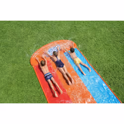 Bestway H2OGO! Tapis glissant 3 pistes Tsunami Splash Ramp 4,88 m - Vue supplémentaire 19