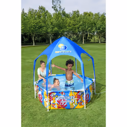 Bestway Steel Pro Piscine hors sol ronde Splash-in-Shade UV Careful 1,83 m x 51 cm - Vue supplémentaire 10
