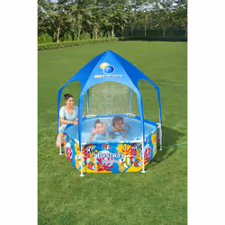Bestway Steel Pro Piscine hors sol ronde Splash-in-Shade UV Careful 1,83 m x 51 cm - Vue supplémentaire 11