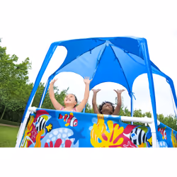 Bestway Steel Pro Piscine hors sol ronde Splash-in-Shade UV Careful 1,83 m x 51 cm - Vue supplémentaire 13