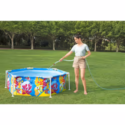 Bestway Steel Pro Piscine hors sol ronde Splash-in-Shade UV Careful 1,83 m x 51 cm - Vue supplémentaire 24