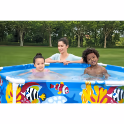 Bestway Steel Pro Piscine hors sol ronde Splash-in-Shade UV Careful 1,83 m x 51 cm - Vue supplémentaire 6