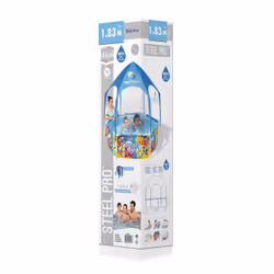 Bestway Steel Pro Piscine hors sol ronde Splash-in-Shade UV Careful 1,83 m x 51 cm - Vue supplémentaire 8