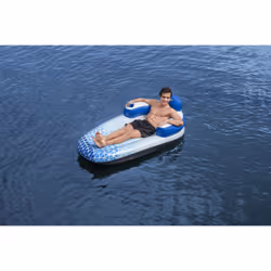 Bestway Hydro-Force Matelas de piscine Indigo Wave 1,83 m - Vue supplémentaire 11