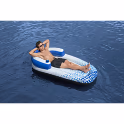 Bestway Hydro-Force Matelas de piscine Indigo Wave 1,83 m - Vue supplémentaire 17