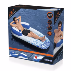Bestway Hydro-Force Matelas de piscine Indigo Wave 1,83 m - Vue supplémentaire 18
