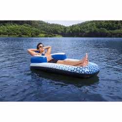 Bestway Hydro-Force Matelas de piscine Indigo Wave 1,83 m - Vue supplémentaire 9