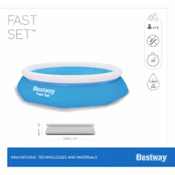 Bestway Fast Set Kit piscine gonflable ronde 3,05 m x 66 cm - Vue supplémentaire 14