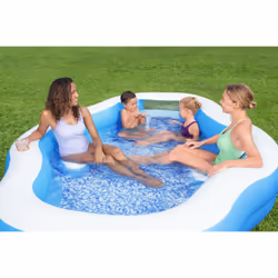 Bestway Piscine familiale gonflable Splashview 8 avec hublot - Vue supplémentaire 14