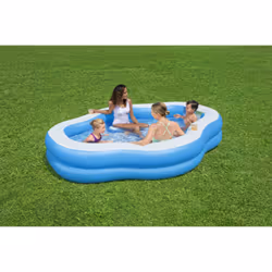 Bestway Piscine familiale gonflable Splashview 8 avec hublot - Vue supplémentaire 20