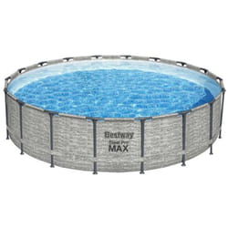 Bestway - destockage - Piscine tubulaire ronde Steel Pro Max 5,49 x 1,22 m