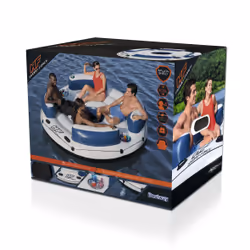 Bestway Hydro-Force Salon flottant 4 personnes Lazy Dayz 2,39 m - Vue supplémentaire 26