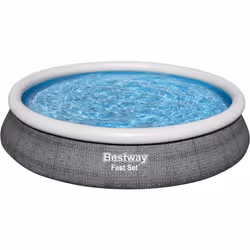 Bestway Piscine gonflable Gris 9677 L 457 x 84 cm