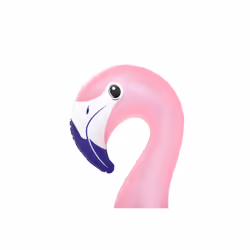 Bestway Bouée XXL à chevaucher Flamant Rose - Vue supplémentaire 6