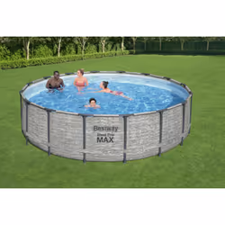 Bestway Steel Pro MAX Kit Piscine hors sol ronde 4,88 m x 1,22 m