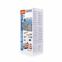Bestway Steel Pro MAX Kit Piscine hors sol ronde 4,88 m x 1,22 m - Vue supplémentaire 7