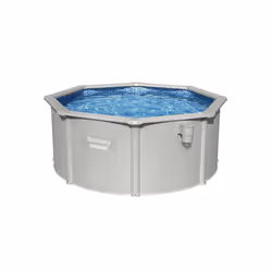 Bestway Hydrium 56566 Piscine hors sol Rond 7630 L Gris
