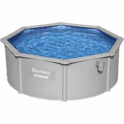 Description générale La piscine hors-sol ronde Hydrium de Bestway est idéale pour les familles à la recherche d'une solution  ...