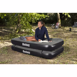 Bestway Matelas gonflable 1 place 3-en-1 Tritech Connect and Rest 1,88 m x 99 cm x 25 cm - Vue supplémentaire 30