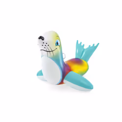 Bestway Bouée à chevaucher phoque Flash n’ Splash pour enfant, Multicolore, Bouée à chevaucher, Motif, 3 an(s), Garçon/Fille, ...