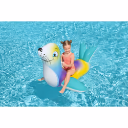 Bestway Bouée à chevaucher phoque Flash n' Splash pour enfant - Vue supplémentaire 13
