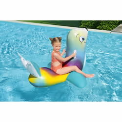 Bestway Bouée à chevaucher phoque Flash n' Splash pour enfant - Vue supplémentaire 14