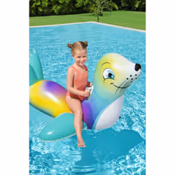 Bestway Bouée à chevaucher phoque Flash n' Splash pour enfant - Vue supplémentaire 20