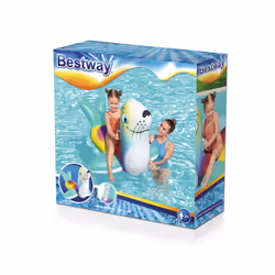 Bestway Bouée à chevaucher phoque Flash n' Splash pour enfant - Vue supplémentaire 22