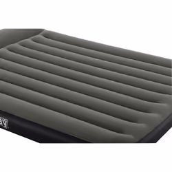 Bestway Matelas gonflable Tritech 2 places avec pompe électrique sans fil intégrée 2,03 m x 1,52 m x 30 cm